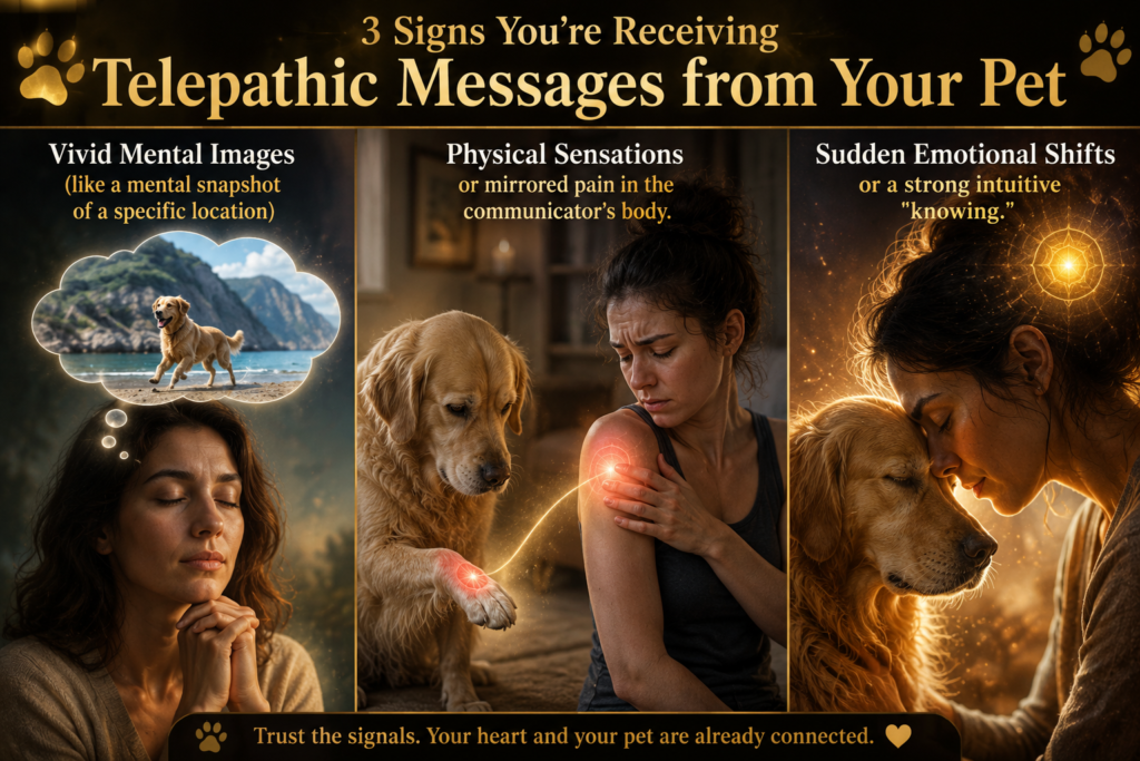 Sudden emotional shifts or a strong intuitive "knowing."