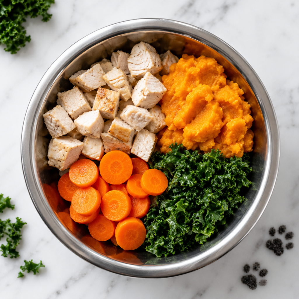 healthy home cooked food for dog tear stains
